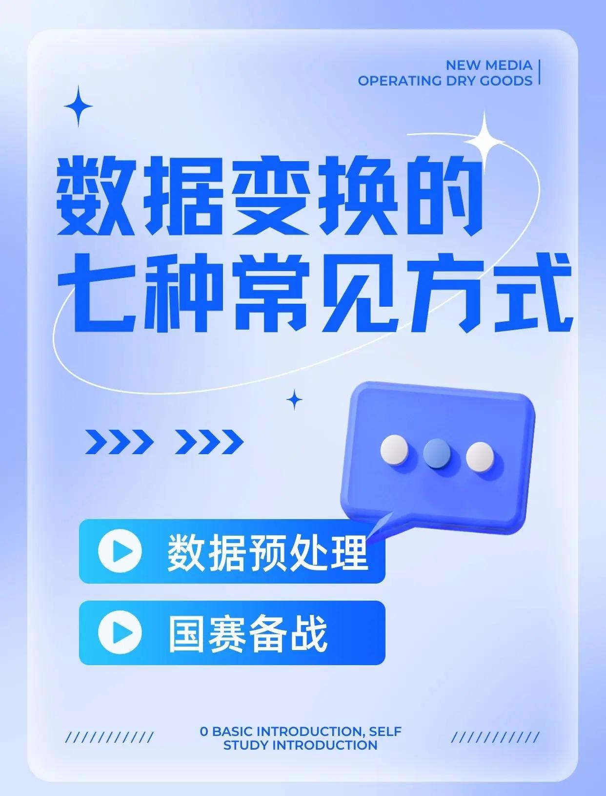 數(shù)據(jù)預(yù)處理 七種常見的數(shù)據(jù)變換方式及其應(yīng)用